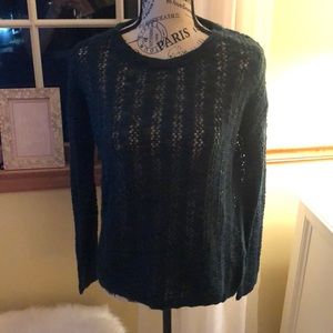 Dark Green Knit Sweater